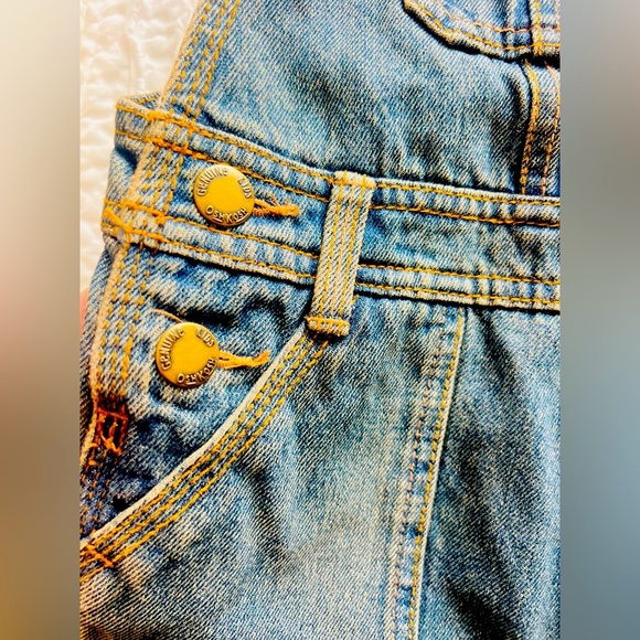 Oshkosh From Genuine Oshkosh Boys Size 5T  Denim/Blue Jean Overalls - Picture 8 of 8
